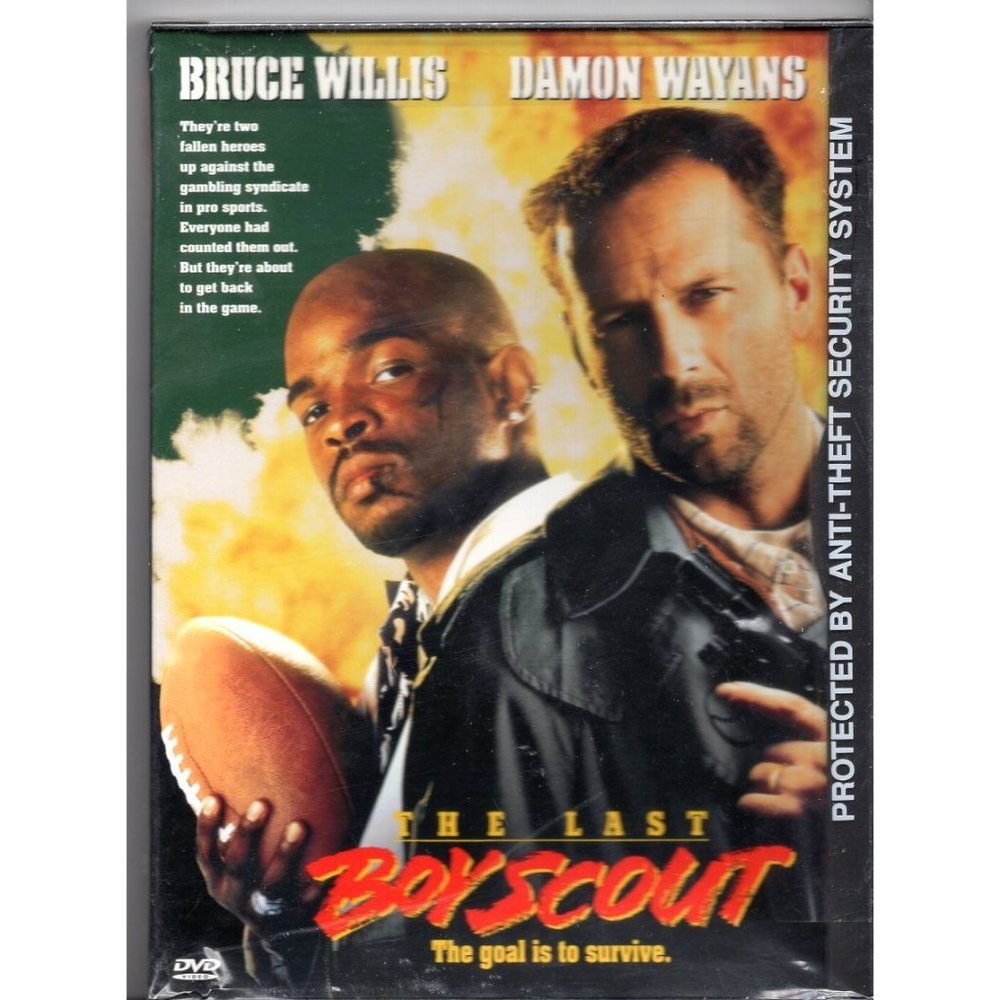 THE LAST BOYSCOUT DVD, BRUCE WILLIS, DAMON WAYANS, Action/Humor, BRAND-NEW, SEAL